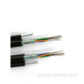 Outdoor Optical Fiber Cable Durable Optic Fiber Cable GYTC8S 8 Cores Supplier